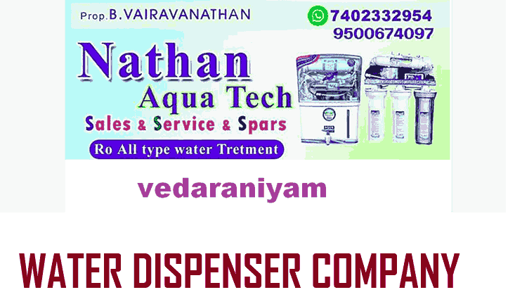 Nathan Aqua Tech water dispenser in Vedaraniyam